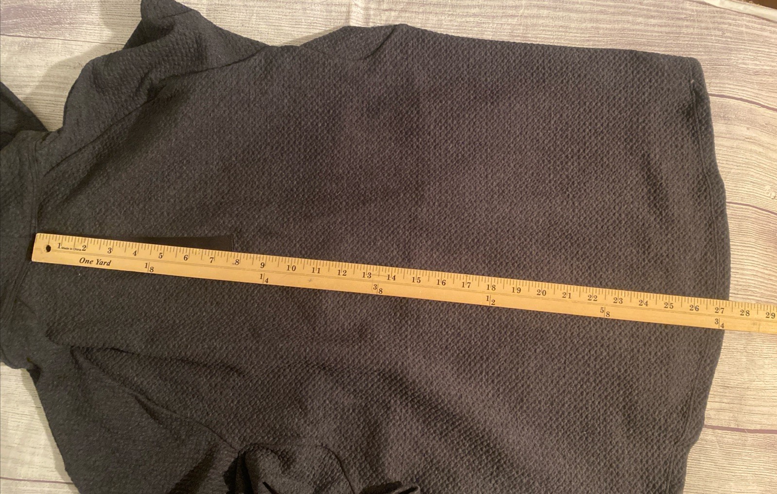 NWT Lululemon At Ease Hoodie HBLK Heathered Black SZ M Medium image 7