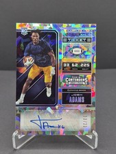 2018 Contenders Draft Picks - College Ticket Josh Adams Cracked Ice 13/23(AU RC)