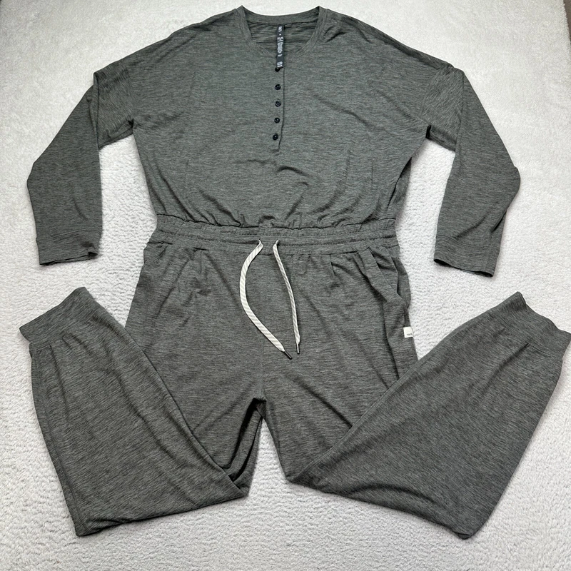 vuori lux henley long sleeve one piece las vegas jacket