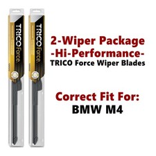 Hi-Performance 2-pk Wipers fits 2015+ BMW M4 - 25240/180
