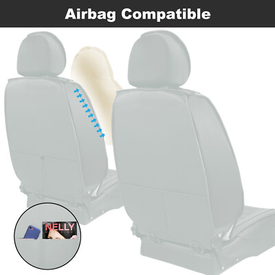 YJXSD 9 Pcs Car Seat Covers Full Sets for Ford Escort