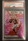 2020 Panini Mosaic Patrick Mahomes III #297 Camo Pink MVP PSA 10 GEM MT Chiefs