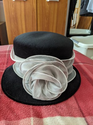 black wedding hats debenhams
