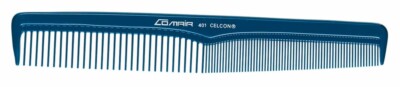 Comair Blue Profi Line Haarschneidekamm, leichte Schrägung, 401 