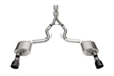Corsa 21250blk Xtreme Cat-back Exhaust For 2024-2025 Ford Mustang Gt 5.0l Corsa 21250blk Xtreme Cat-back Exhaust For 2024-2025 Ford Mustang Gt 5.0l