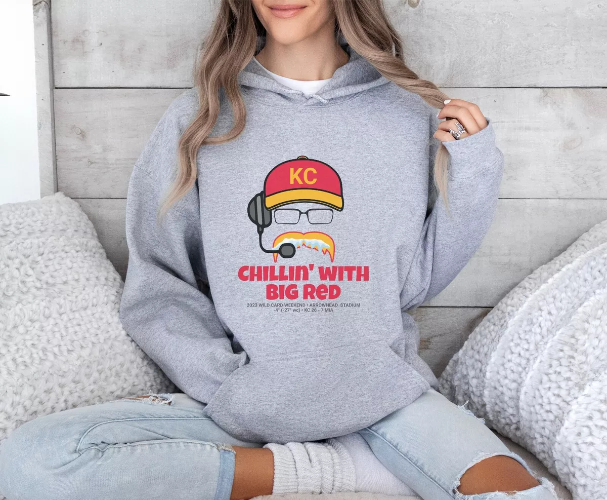 Big red online hoodie