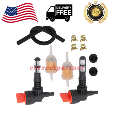 #ad 2 Sets Fuel Valve Petcock Kit For Husky 5000 6250 Watts Generator model 192980GS $13.99