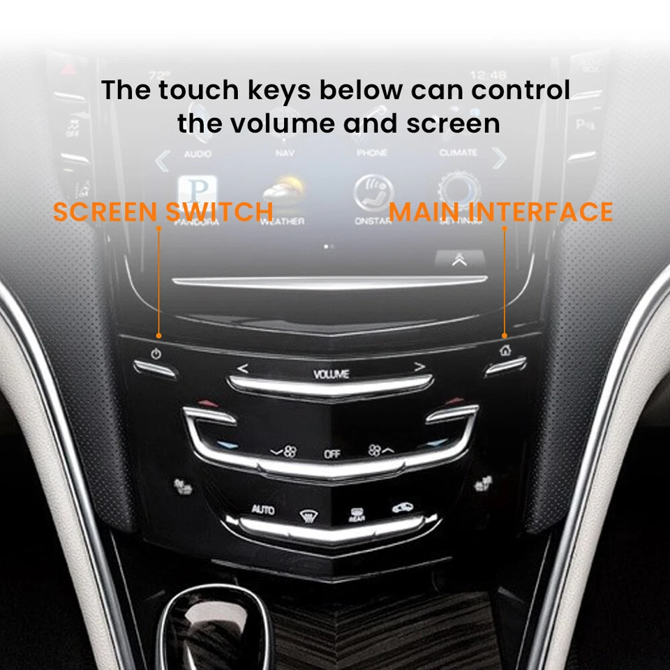 OEM AC panel de control calefacción asiento para Cadillac CUE ATS CTS SRX XTS ESCALADE ELR Foto 2 de 4