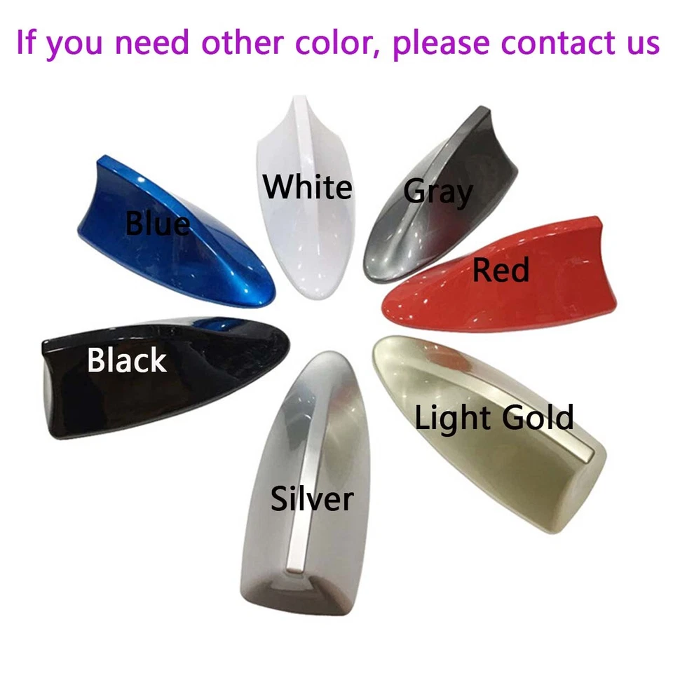 Cubierta de antena aérea aleta de tiburón señal AM/FM radio techo para Toyota RAV4 Foto 3 de 4