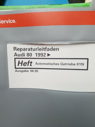 Reparaturleitfaden Audi 80 B4 1992   Automatik Getriebe 01N
