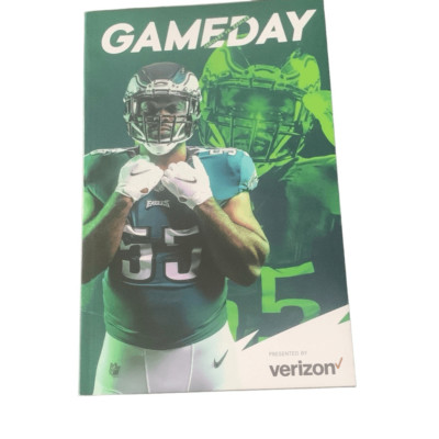 BOOK Magazine Eagles VS Jaguars Gameday NFL Program 10/2/2022