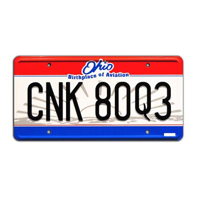 Winchester Impala | CNK 80Q3 | Metal Stamped License Plate | eBay