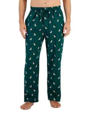 Club Room Men's Flannel Pajama Pants Eden Green XXL