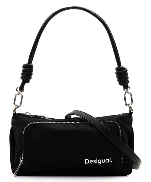 Desigual Urus Across Body Bag UmhäNgetasche Utensilientasche Black Schwarz Neu-image