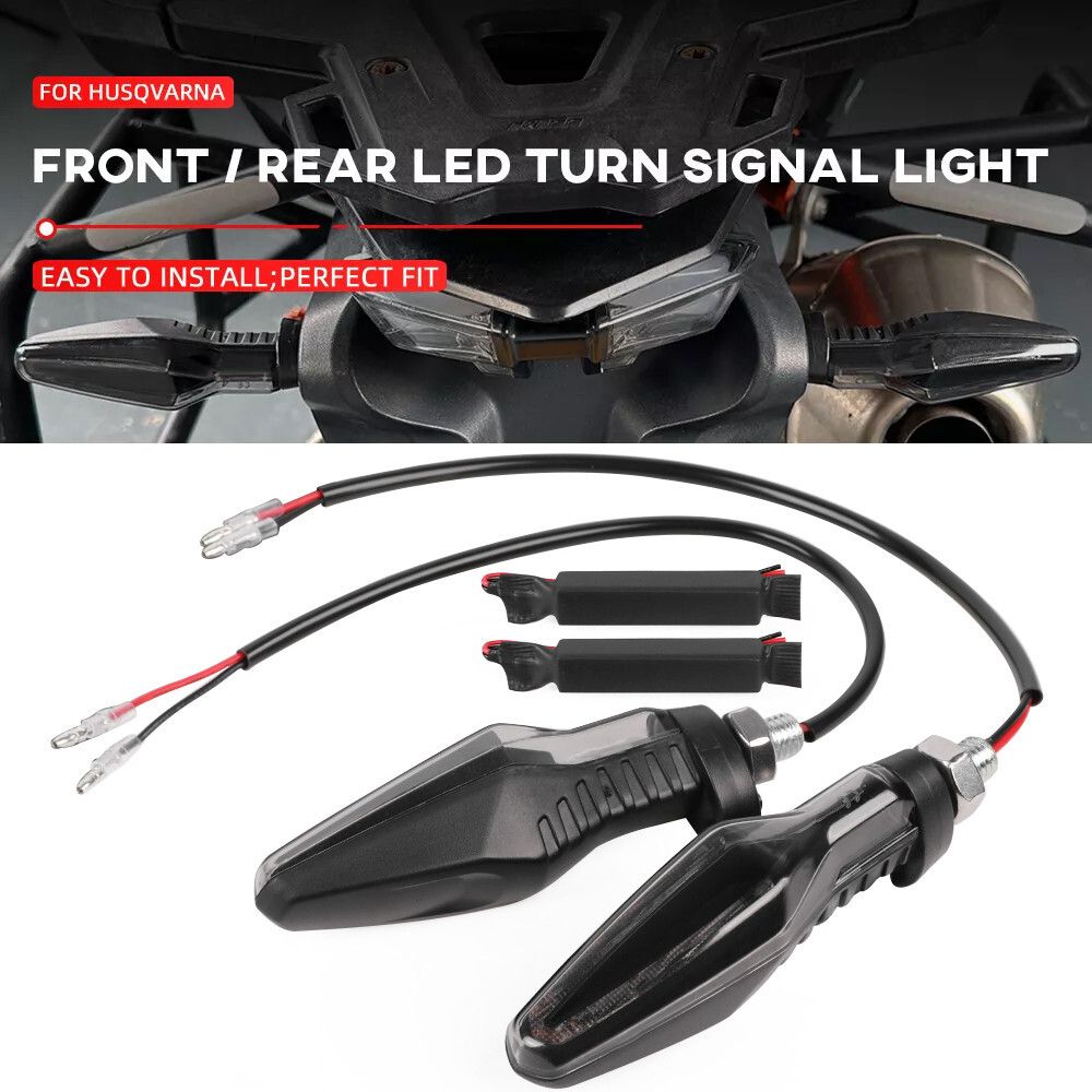 Front/Rear LED Turn Signal Light For Husqvarna Svartpilen 401/701