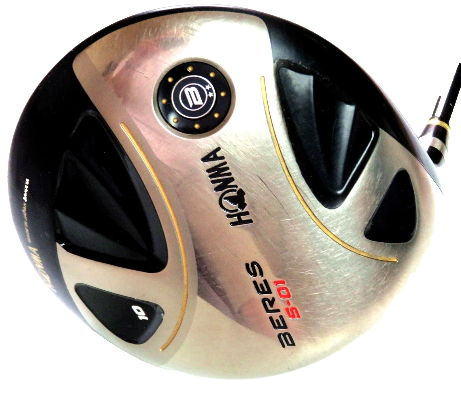 Tienda de Grafito HONMA Cabeza de titanio de grado de línea de palos de golf