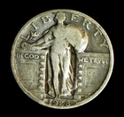 1928 Standing Liberty Silver Quarter FREE SHIPPING (B215)