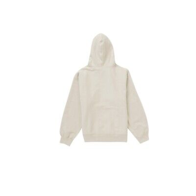 In-Hand Supreme Box Logo Hooded Sweatshirt FW24 Stone bone In-Hand Supreme Box Logo Hooded Sweatshirt FW24 Stone bone