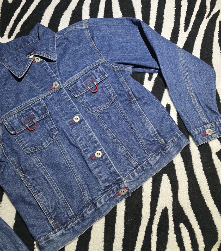 Vintage B.U.M. Chaqueta vaquera para mujer pequeña Foto 4 de 4