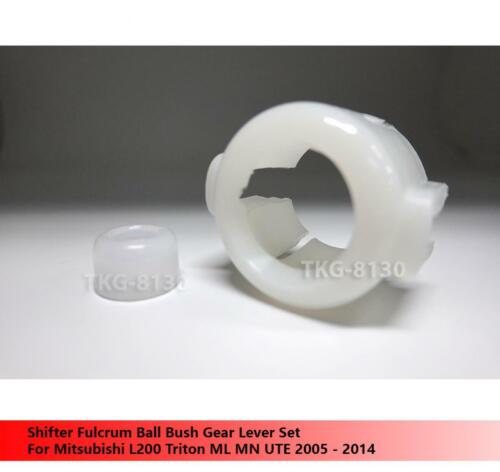 Set leva ingranaggi Shifter Fulcrum Ball Bush uso adatto per Mitsubishi KA/KB L200 2005-2014 - Foto 1 di 5