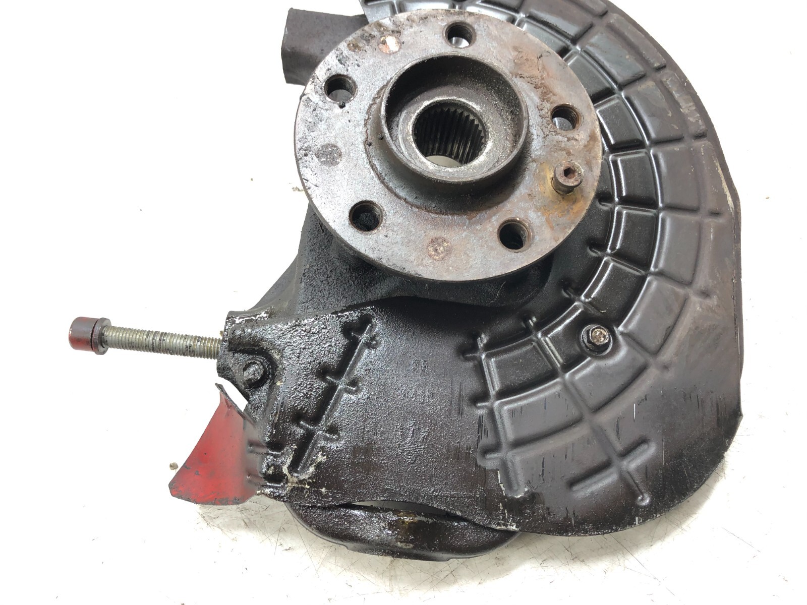 2014-2019 MASERATI GHIBLI SQ4 AWD LEFT DRIVER FRONT SPINDLE KNUCKLE HUB OEM.