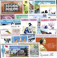 Samoa 50 timbres différents