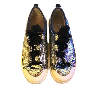 sequins tennis shoes