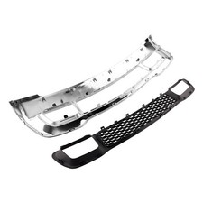 2x Front Bumper Grille Chrome Frame For Jeep Grand Cherokee 2014-2016 68143105ac 2x Front Bumper Grille Chrome Frame For Jeep Grand Cherokee 2014-2016 68143105ac