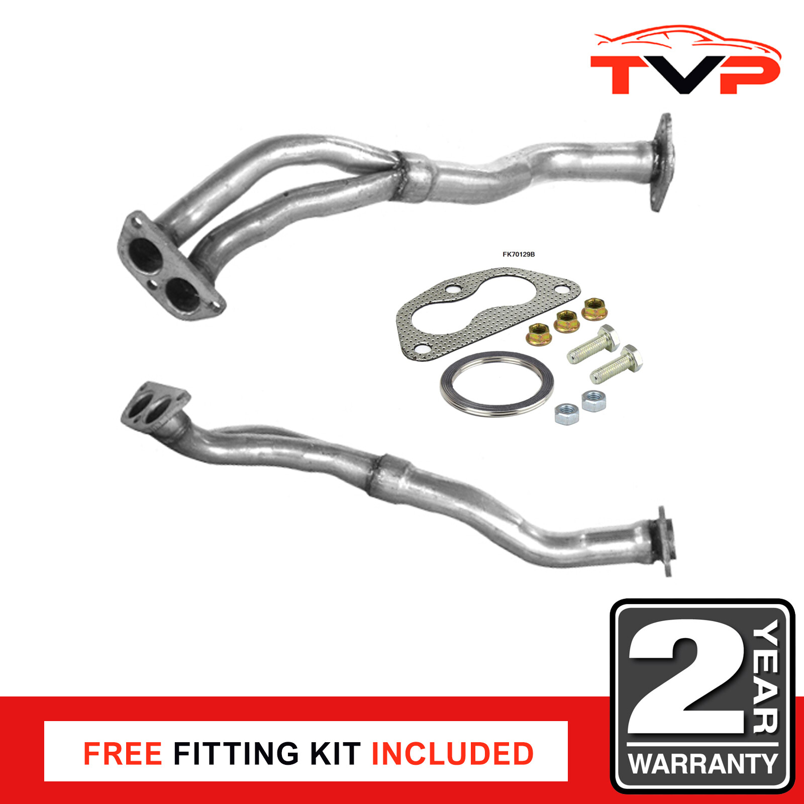 Mazda Mx5 1.6i 16V,1.8i 4/1998-5/01 (Not Obd) Exhaust Front Pipe BM70129