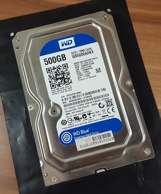 Western Digital Caviar Blue 500GB Festplatte WD5000AAKX 634605-003 07U6AA0