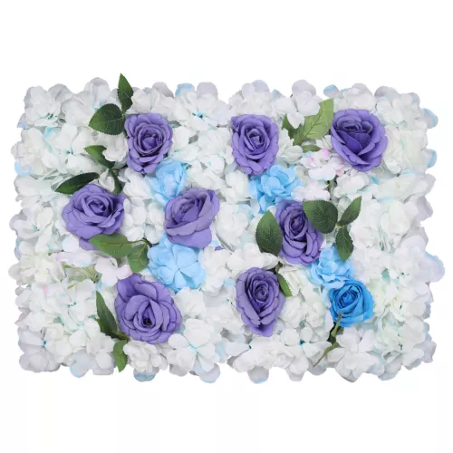 Artificial Flower Wall Panels for Wedding Backdrops and Home Interior Decoration - Picture 96 of 286