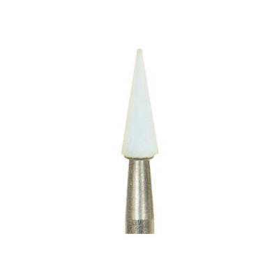 Shofu 0241 Dura-White Mounted Stones Friction Grip FG Pointed Cone CN1 12/Bx
