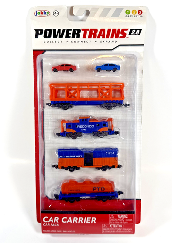 Power Trains 2.0 Car Carrier Pack - New - Jakks Pacific - 2018