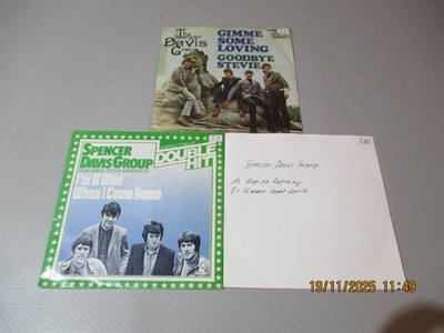 7'' Single Vinyl Sammlung  3x The Spencer Davis Group