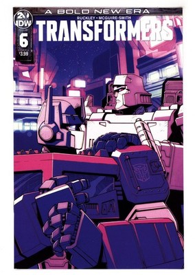 Transformers (IDW, 3rd Series) #6/A NM 9.4 2019  Jack Lawrence Cover