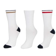 Jefferies Socks Kids' Cotton Seamless Toe Casual Crew Sock Pack of 3 