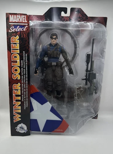 Figura de acción Marvel Diamond Select Winter Soldier edición especial coleccionista nueva