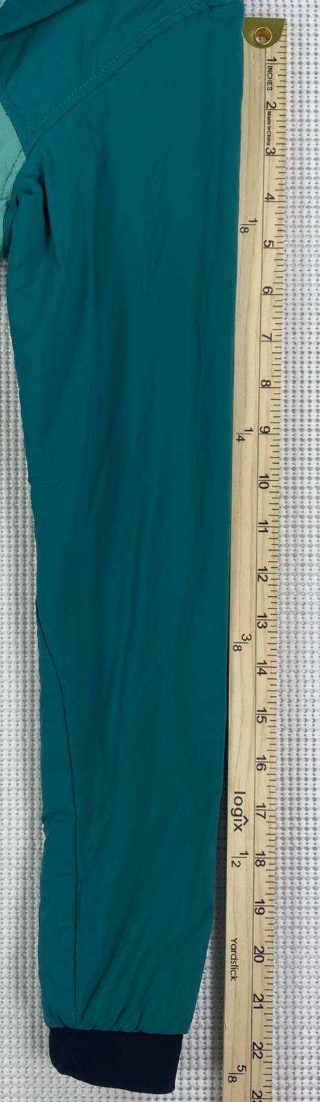 Strafe Alpha Jacket Softshell Jacket Teal & Green… - image 5