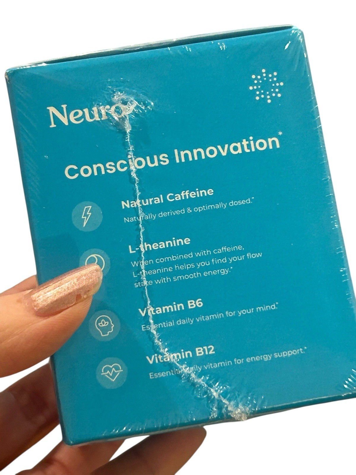 NeuroGum Energy Caffeine GUM (54 Pieces) - Sugar Free with L-theanine + Caffeine