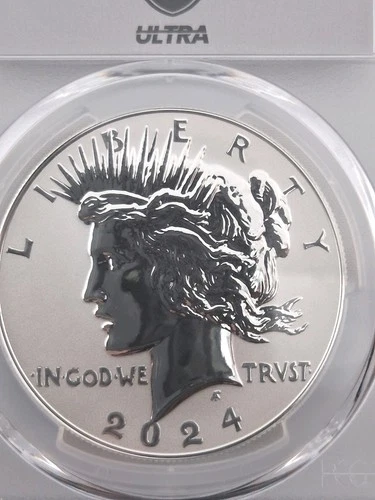 2024 S PCGS REV PR70  Modern PEACE Dollar Ultra Breaks