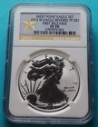 2013 W American Silver Eagle Rev PF 70  .999 Fine F.R.  Gold Star PERFECT!!!