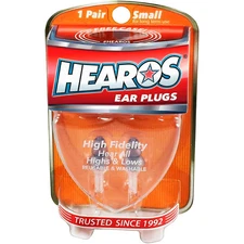 Hearos High Fidelity-Series Long-Term Earplugs (1 Pair)