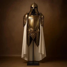 Medieval Cuirass Body Armor | Knight Chest Plate Costume LARP Fantasy Decor