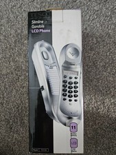 Vintage Tesco Slimline Gondola LCD Phone Model TH150