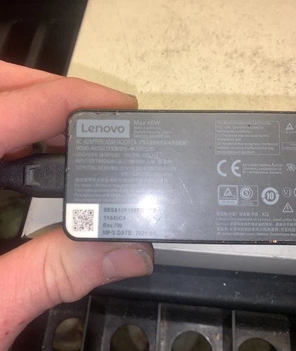 Lenovo 4X20M26252 45w Type-C AC Laptop Power Adapter