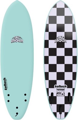 SOFTECH SOFTBOARDS Surfboard Wellenreiter SKY BROWN FCS II Surfboard 2025 seafoa