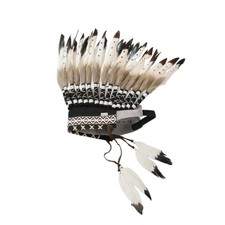 Feather Headdress Dramatic Feather Headpiece Lightweight for Photography