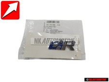 VW Original R LINE Seite Schriftzug Emblem Logo Chrom Blau - 5N0853688 HCE