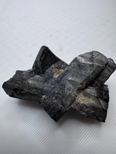 Black Tourmaline Crystal 28g Natural Cluster Specimen Estate Collection