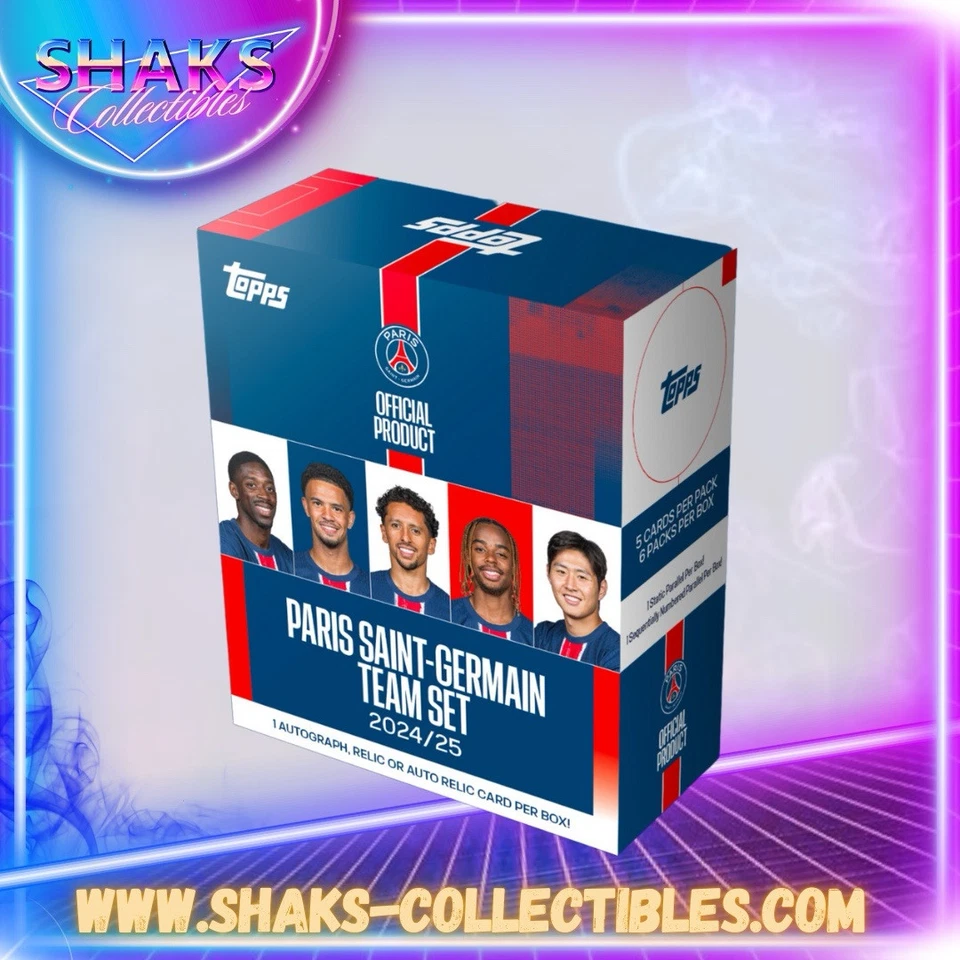 Topps Paris Saint-Germain 2024/25 Team Set PSG
